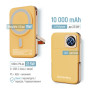 Батарея універсальна ColorWay 10 000 mAh PD/22.5W, 15W MagSafe & Watch Wireless Amber (CW-PB100LPA2Y-WPDD)