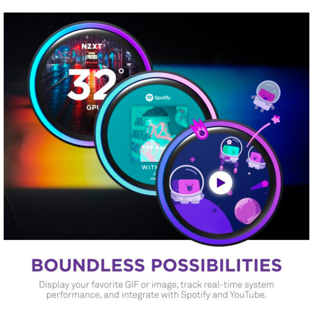 Система рідинного охолодження NZXT Kraken Elite RGB 280mm AIO (RL-KR28E-W2)