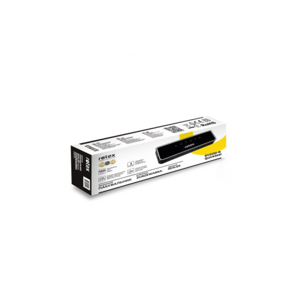 Вакууматор Rotex RVS100-B QuickSeal