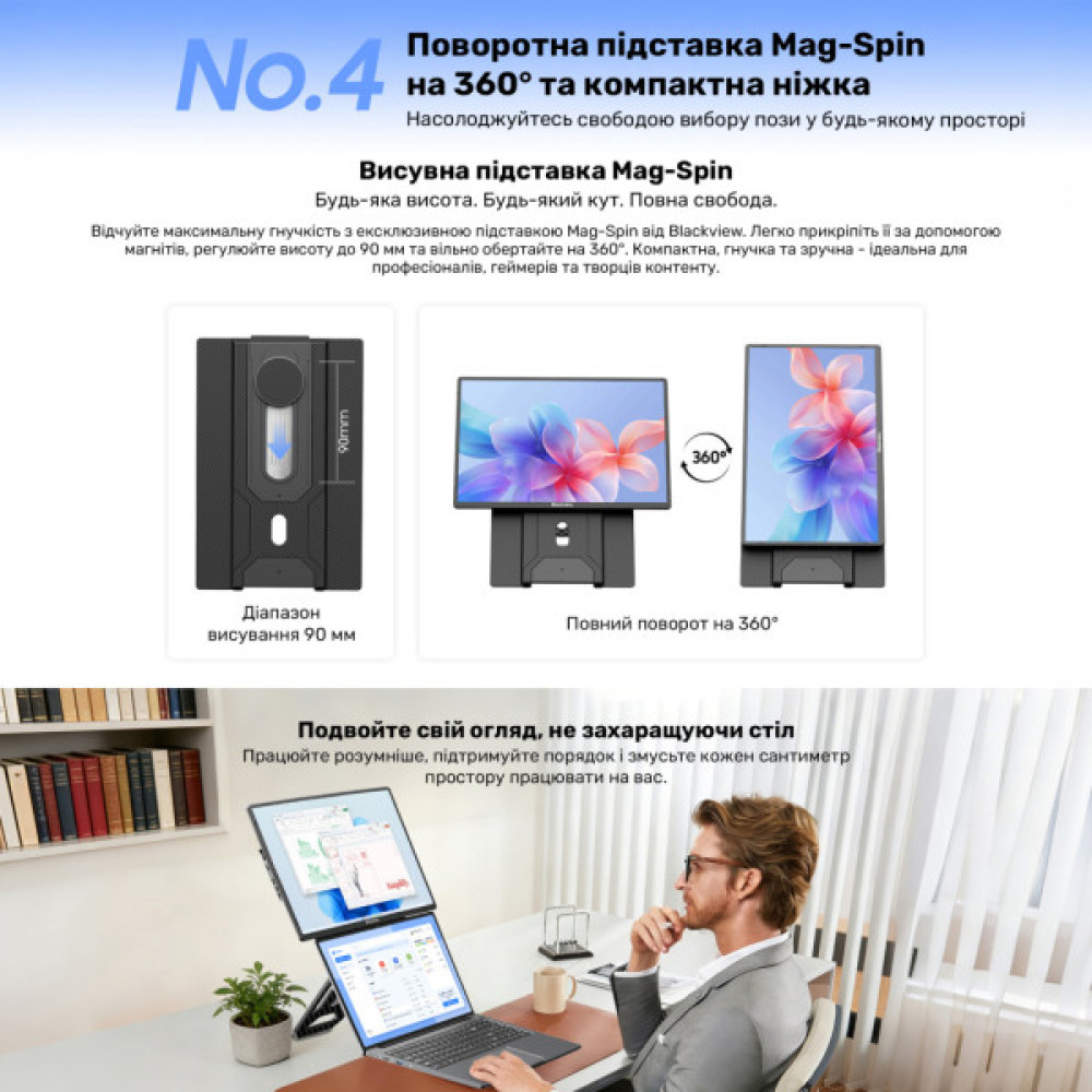 Монітор Blackview Table 9 LCD Monitor 16inch (BVTABLE9)