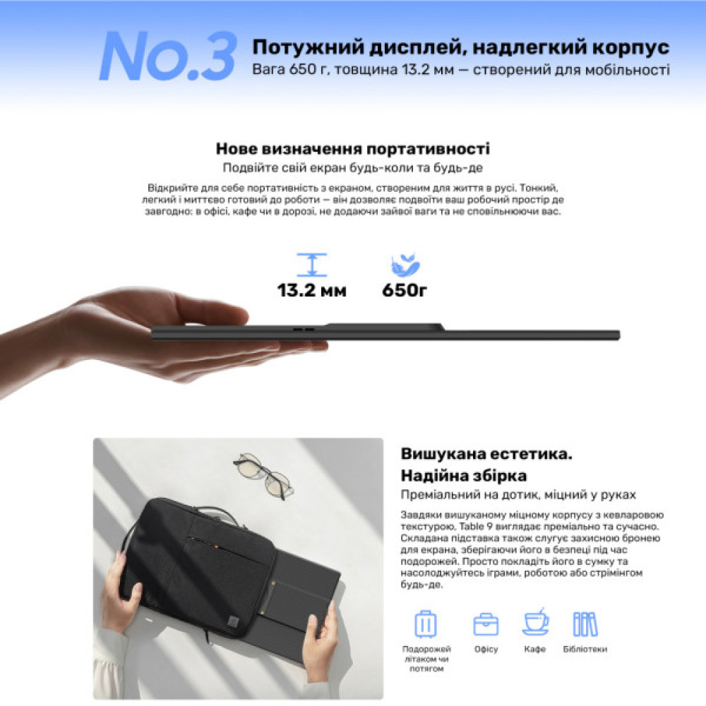 Монітор Blackview Table 9 LCD Monitor 16inch (BVTABLE9)