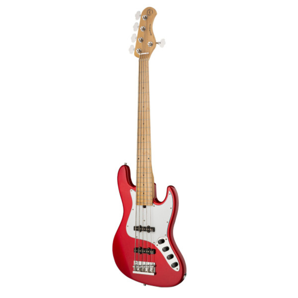 Бас-гітара Sadowsky MetroExpress 21-Fret Vintage J/J Bass Maple 5-String - Candy Apple Red Metallic (SME21VJ5 31M OKU FR)