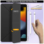 Чохол до планшета BeCover Ultra Slim Origami Transparent Apple Pencil Apple iPad 10.2 2019/2020/2021 Black (711098) Чохол до планшета BeCover Ultra Slim Origami Transparent Apple Pencil Apple iPad 10.2 2019/2020/2021 Black (711098)
