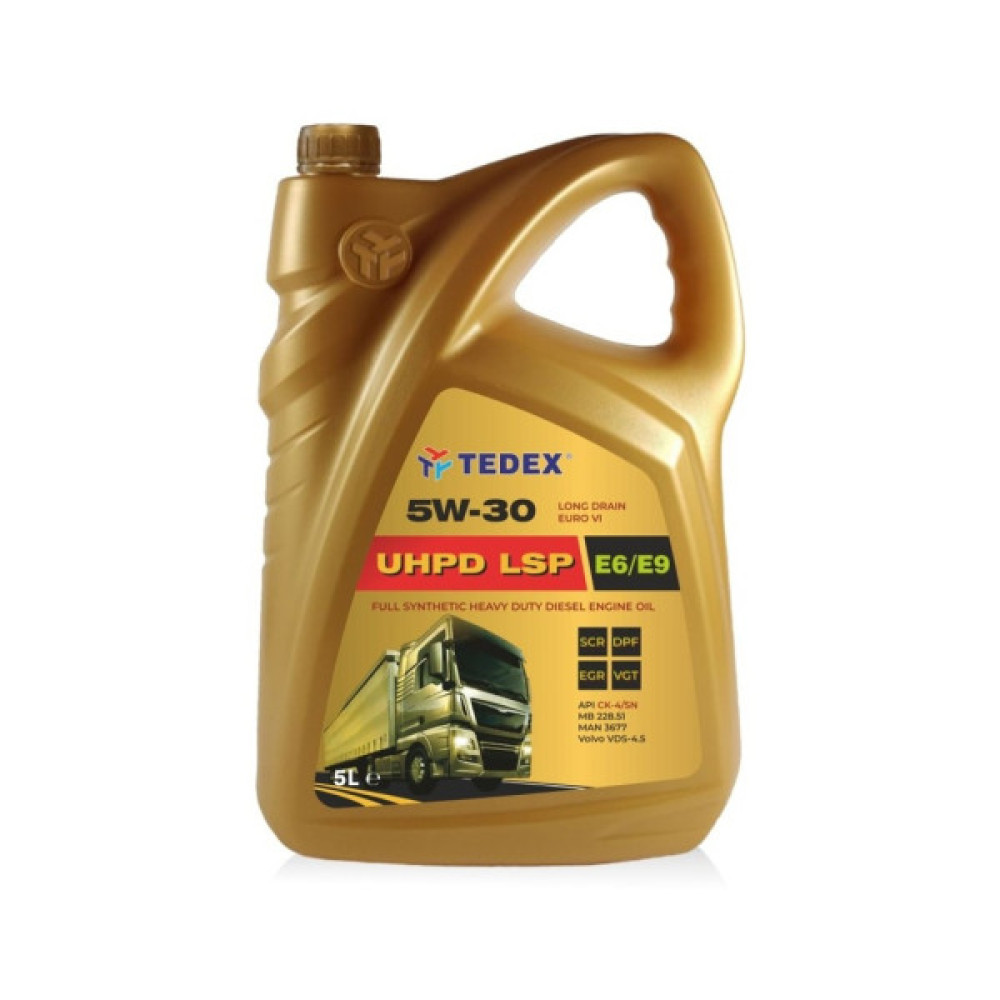 Моторна олива TEDEX Syntheic UHPD LSP 5W-30 5л.