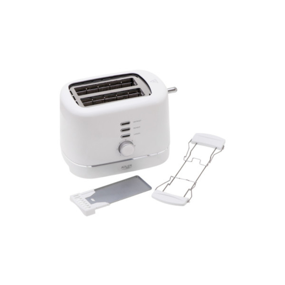 Тостер Adler AD 3224 white