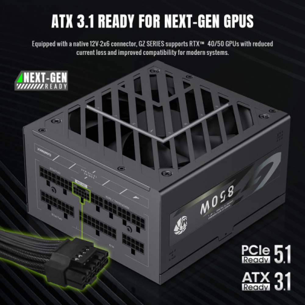 GAMEMAX GZ 850G BK