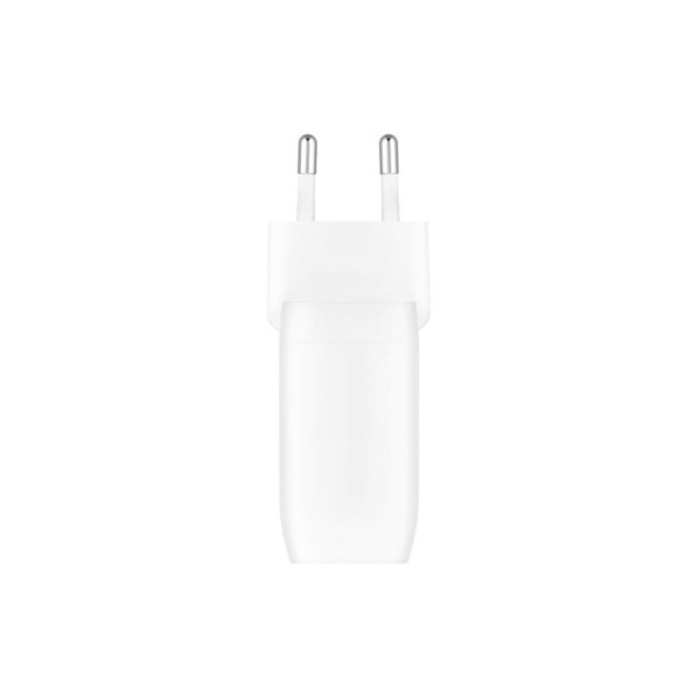 Зарядний пристрій Belkin 30W 2хUSB-С PD PPS white (WCB010VFWH)