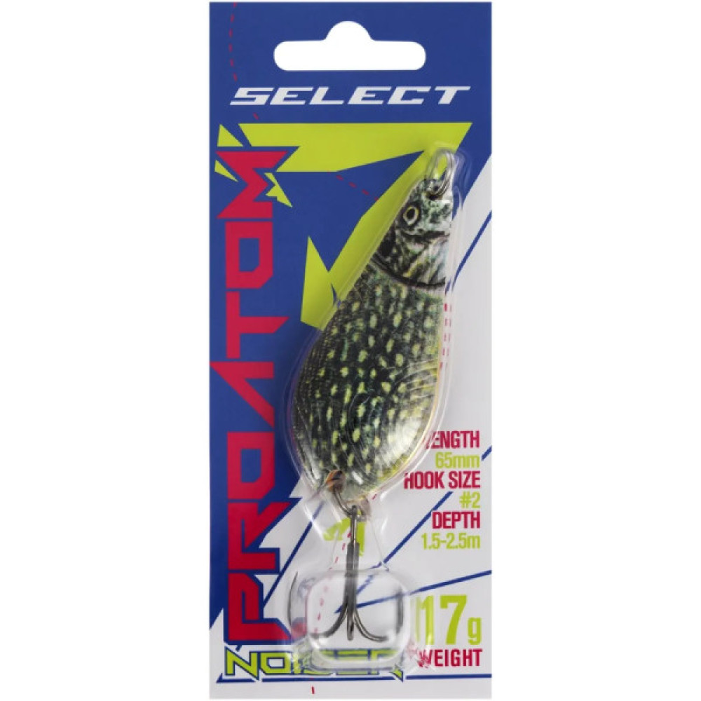 Блешня Select ProAtom Noiser 17.0g 65mm S51 (1870.79.03)