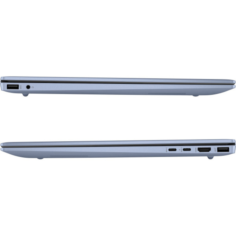 Ноутбук HP OmniBook 5 16-af1016ua 16" WUXGA IPS AG, Intel U7-255U, 16GB, F1TB, UMA, DOS, блакитний