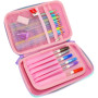 Пенал Cool For School з тисненням 1 відділення Рожевий (QT-5669-Pink) Пенал Cool For School з тисненням 1 відділення Рожевий (QT-5669-Pink)