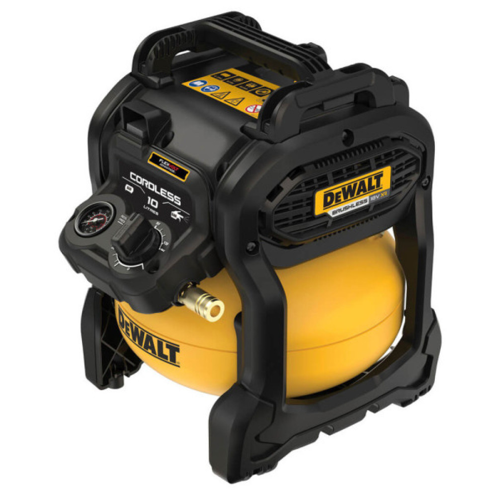 Компресор DeWALT безмасляний, 18 B XR Li-lon, 48 л/хв (без АКБ та ЗП) (DCC1018N)