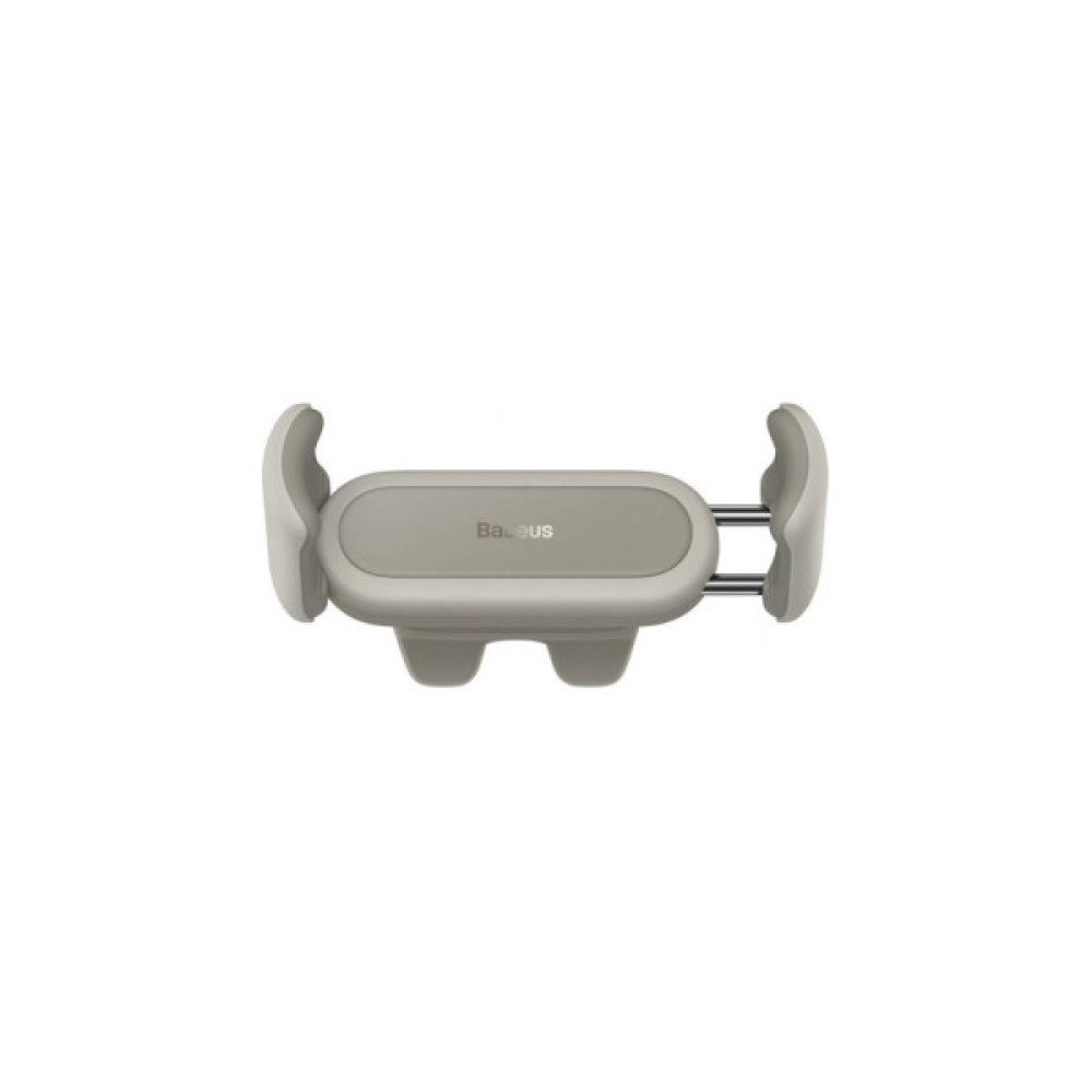 Універсальний автотримач Baseus 4.7-6.7" Steel Cannon 2 (на решітку) creamy-white (SUGP000002)