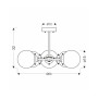 Люстра Candellux Lens (35-01306) Люстра Candellux Lens (35-01306)