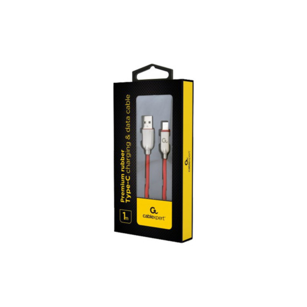 Дата кабель USB 2.0 AM to USB-C 1.0m Cablexpert (CC-USB2R-AMCM-1M-R)