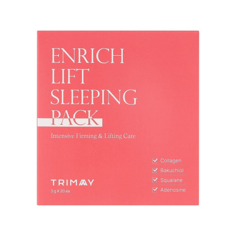 Маска для обличчя Trimay Enrich-lift Sleeping Pack 20 х 3 г (8809822540594)