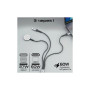 Дата кабель USB-C to Lightning 27W + USB-C 60W + Apple Watch 2.5W 1.5m icharge trio black Promate (icharge-trio.black) Дата кабель USB-C to Lightning 27W + USB-C 60W + Apple Watch 2.5W 1.5m icharge trio black Promate (icharge-trio.black)