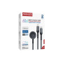 Дата кабель USB-C to Lightning 27W + USB-C 60W + Apple Watch 2.5W 1.5m icharge trio black Promate (icharge-trio.black) Дата кабель USB-C to Lightning 27W + USB-C 60W + Apple Watch 2.5W 1.5m icharge trio black Promate (icharge-trio.black)