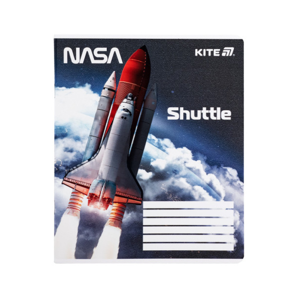 Зошит Kite NASA, 18 аркушів, клітинка (NS25-236)