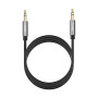 Кабель мультимедійний 3.5mm M to 3.5mm M 3.0m AV119 black Ugreen (10736)