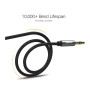 Кабель мультимедійний 3.5mm M to 3.5mm M 3.0m AV119 black Ugreen (10736)