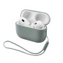 Чохол для навушників Armorstandart Silicone Case with straps For Apple AirPods Pro 3 Grey (ARM91281)