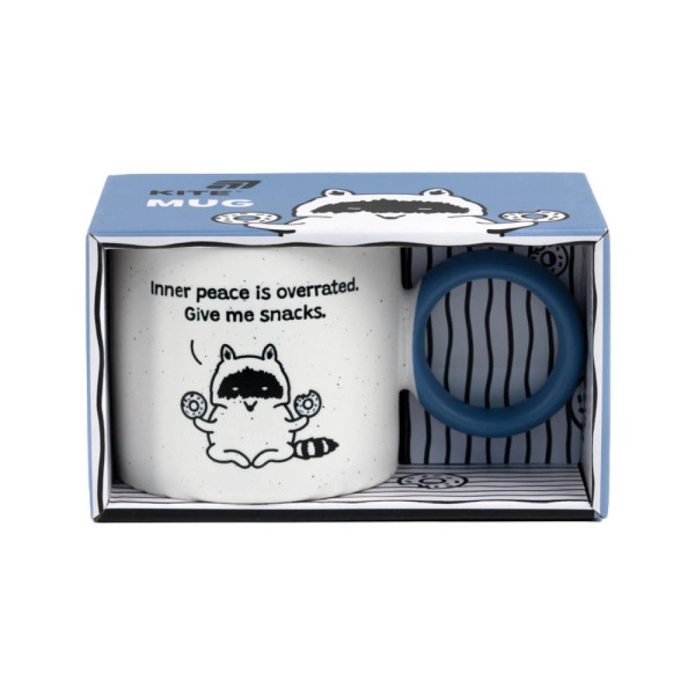 Чашка Kite 370 мл Donut racoon (K25-220-2)