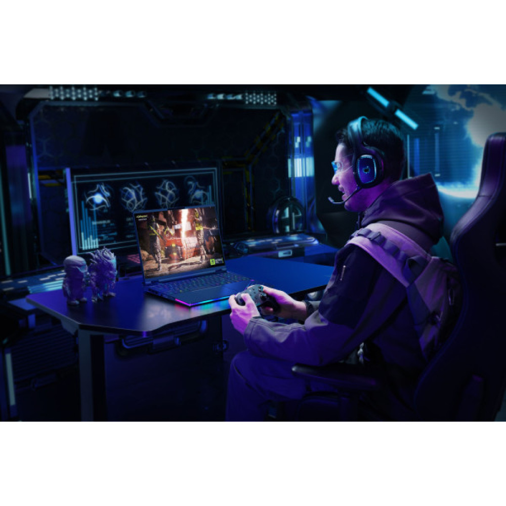 Ноутбук Acer Predator Helios 16 PH16-73 16" OLED, Intel U9-275HX, 32GB, F1TB, NVD5070Ti-12, Lin, чорний