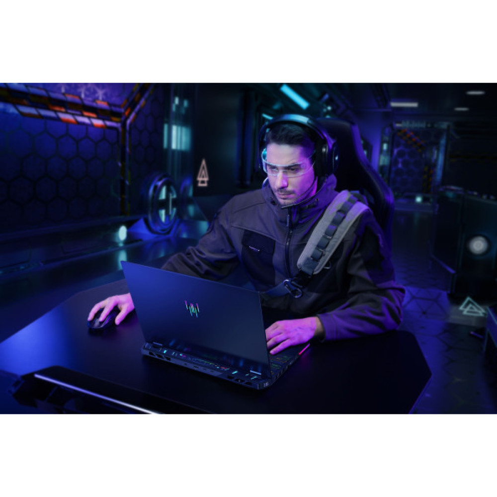 Ноутбук Acer Predator Helios 16 PH16-73 16" OLED, Intel U9-275HX, 32GB, F1TB, NVD5070Ti-12, Lin, чорний