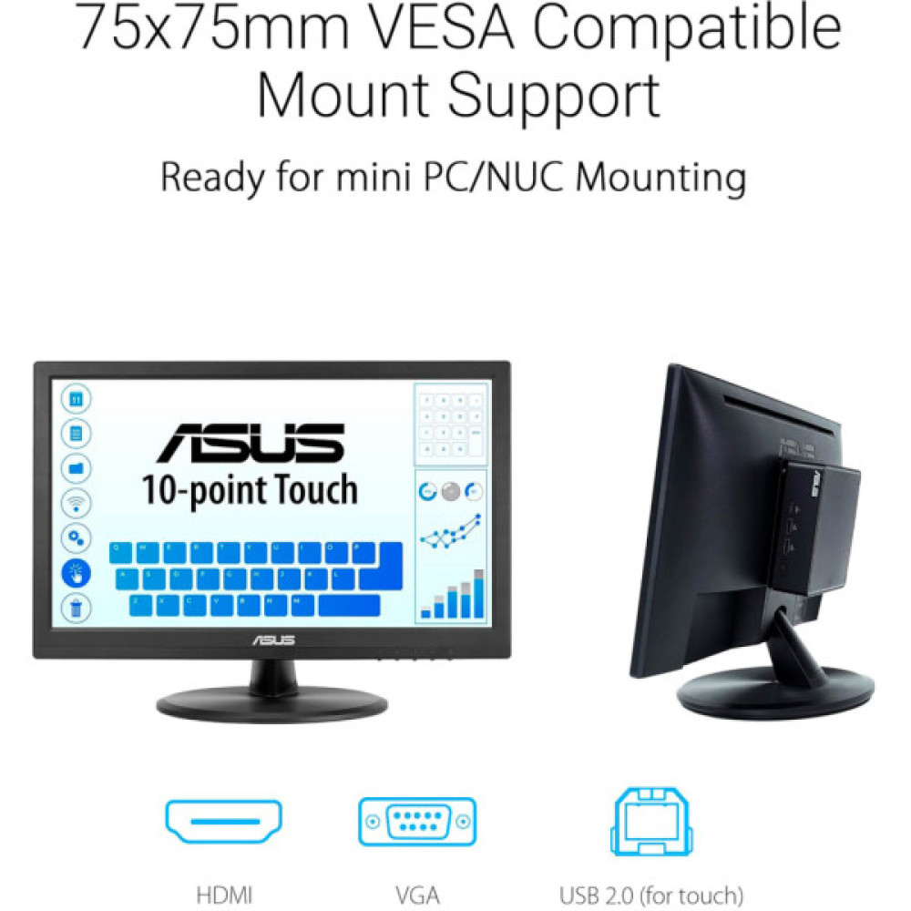 Монітор ASUS VT169HE (90LM09V1-B01170)
