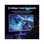 Кабель мультимедійний DisplayPort M to DisplayPort M 2.0m 8K60Hz black Vention (HCCBH)
