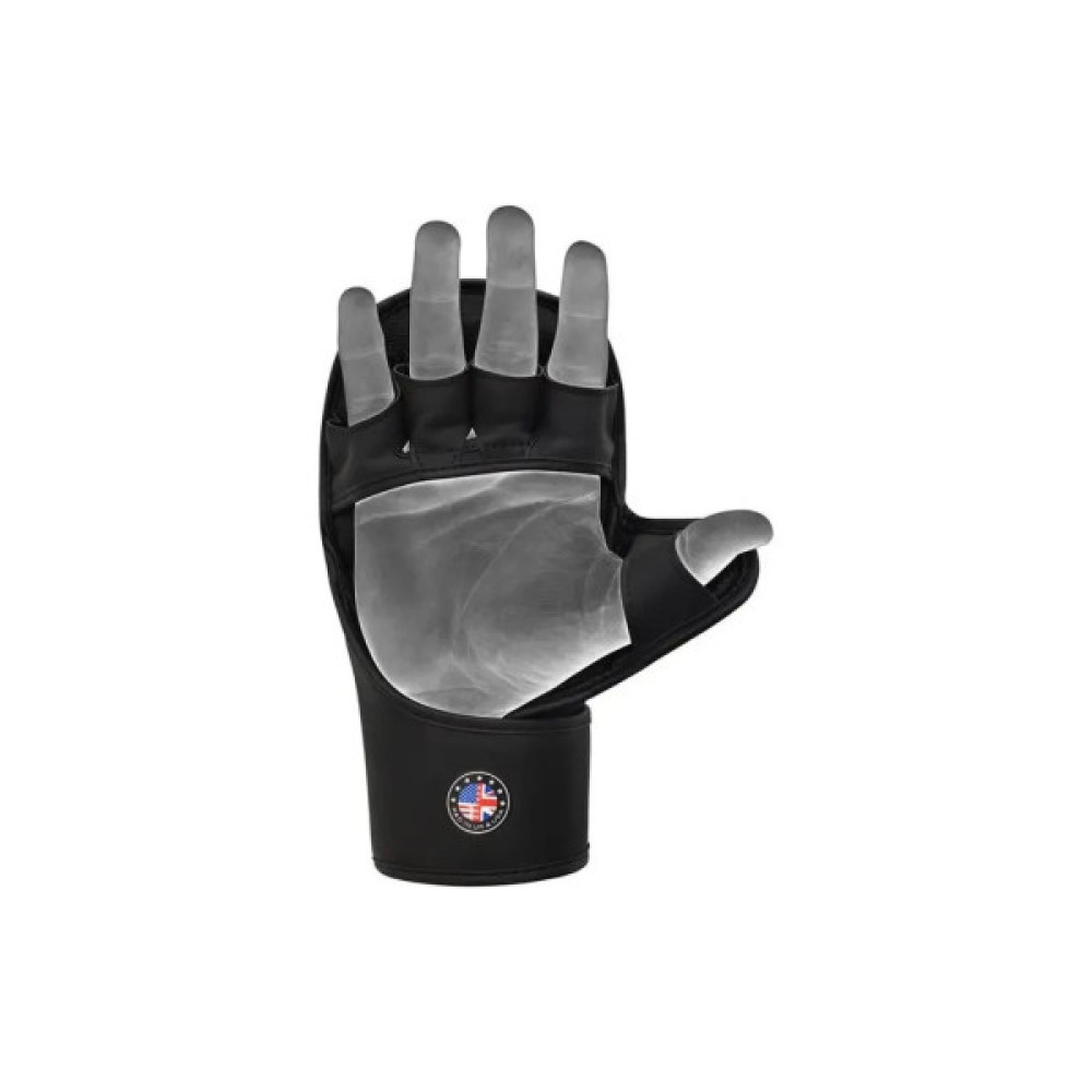 Рукавички для MMA RDX Shooter Aura Plus T-17 Black Golden L (GSR-T17BGL-L+)