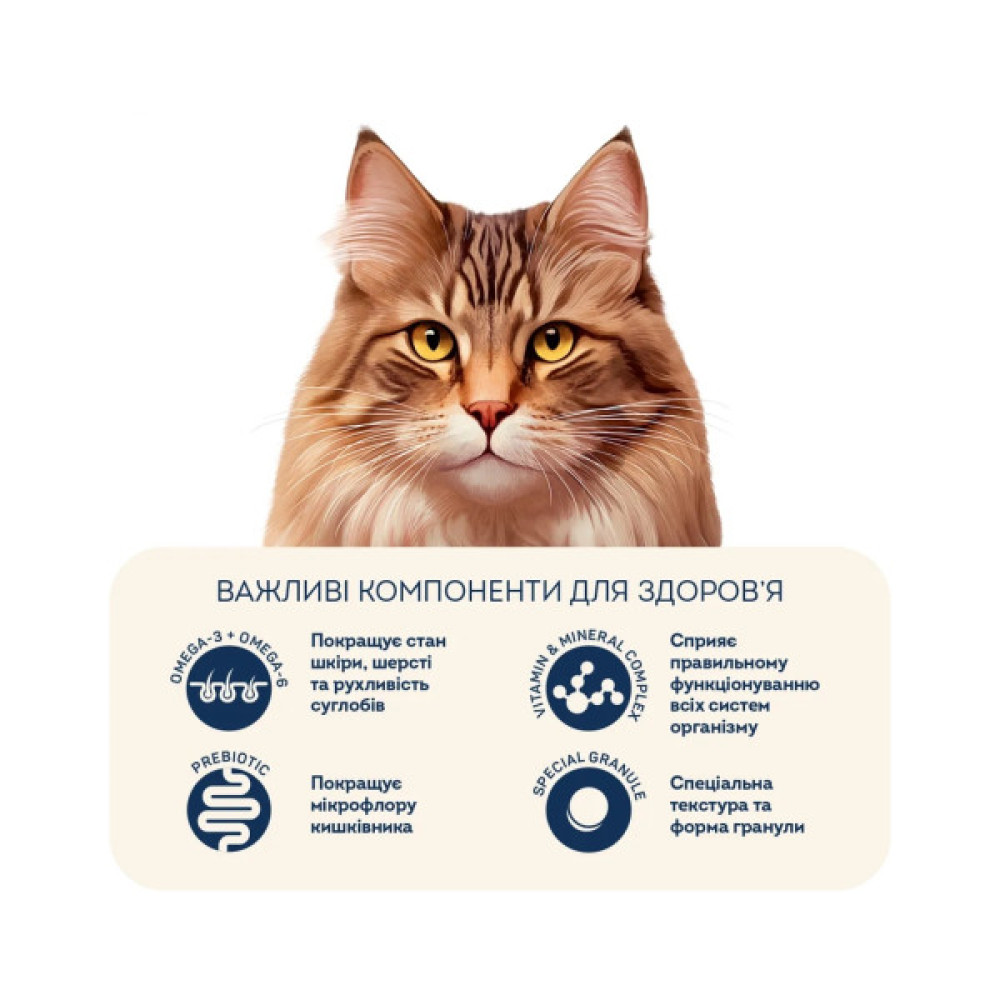 Сухий корм для кішок Home Food For sterilised з кроликом та журавлиною 1.6 кг (4820235020026)