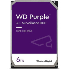 Жорсткий диск WD  6TB 3.5" 256MB SATA Purple Surveillance