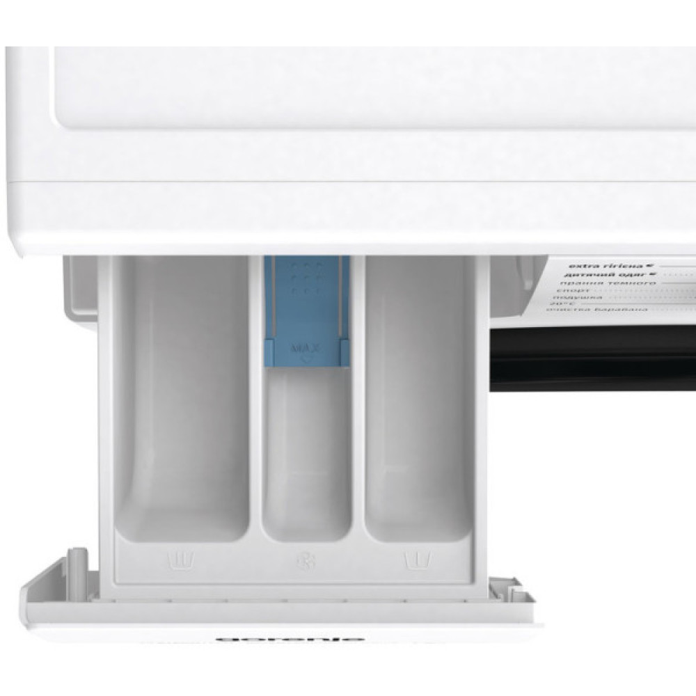 Пральна машина Gorenje фронтальна, 8кг, 1400, A+++, 55см, дисплей, пара, інвертор, білий
