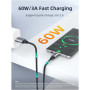 Дата кабель USB 3.1 AM to USB-C 1.5m Cabletime (CA915231)