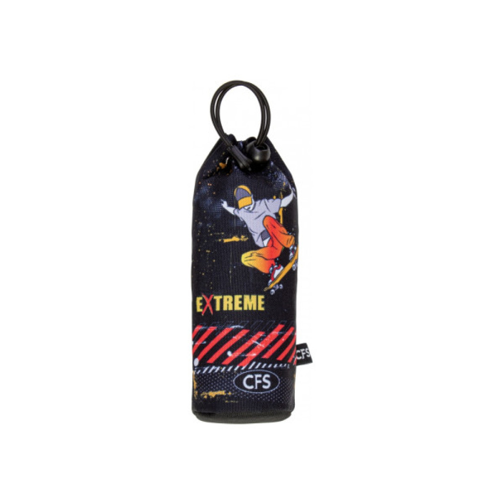 Пенал Cool For School Тубус Sport М'який на стяжці Чорний (CF85398-01)
