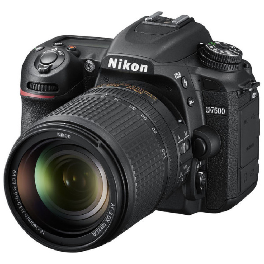 Цифровий фотоапарат Nikon D7500 18-140VR Kit (VBA510K002)