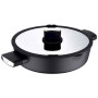 Сотейник Bergner Ion plus з кришкою 28 см (BG-35913-BK) Сотейник Bergner Ion plus з кришкою 28 см (BG-35913-BK)