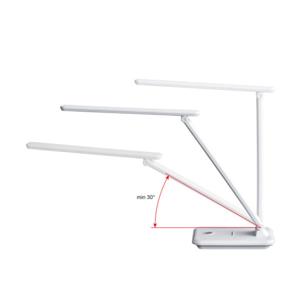 Настільна лампа Євросвітло Ridy-095 9,5Вт біла