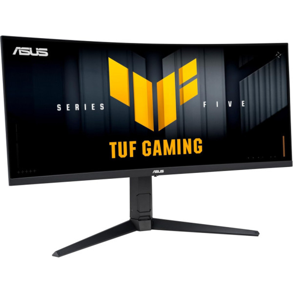 Монітор Asus 34" TUF Gaming VG34WQML5A 2xHDMI, 2xDP, 3xUSB, MM, VA, 3440x1440, 21:9, 250Hz, 0.5ms, sRGB 130%, CURVED, AdaptiveSync, HAS, HDR400