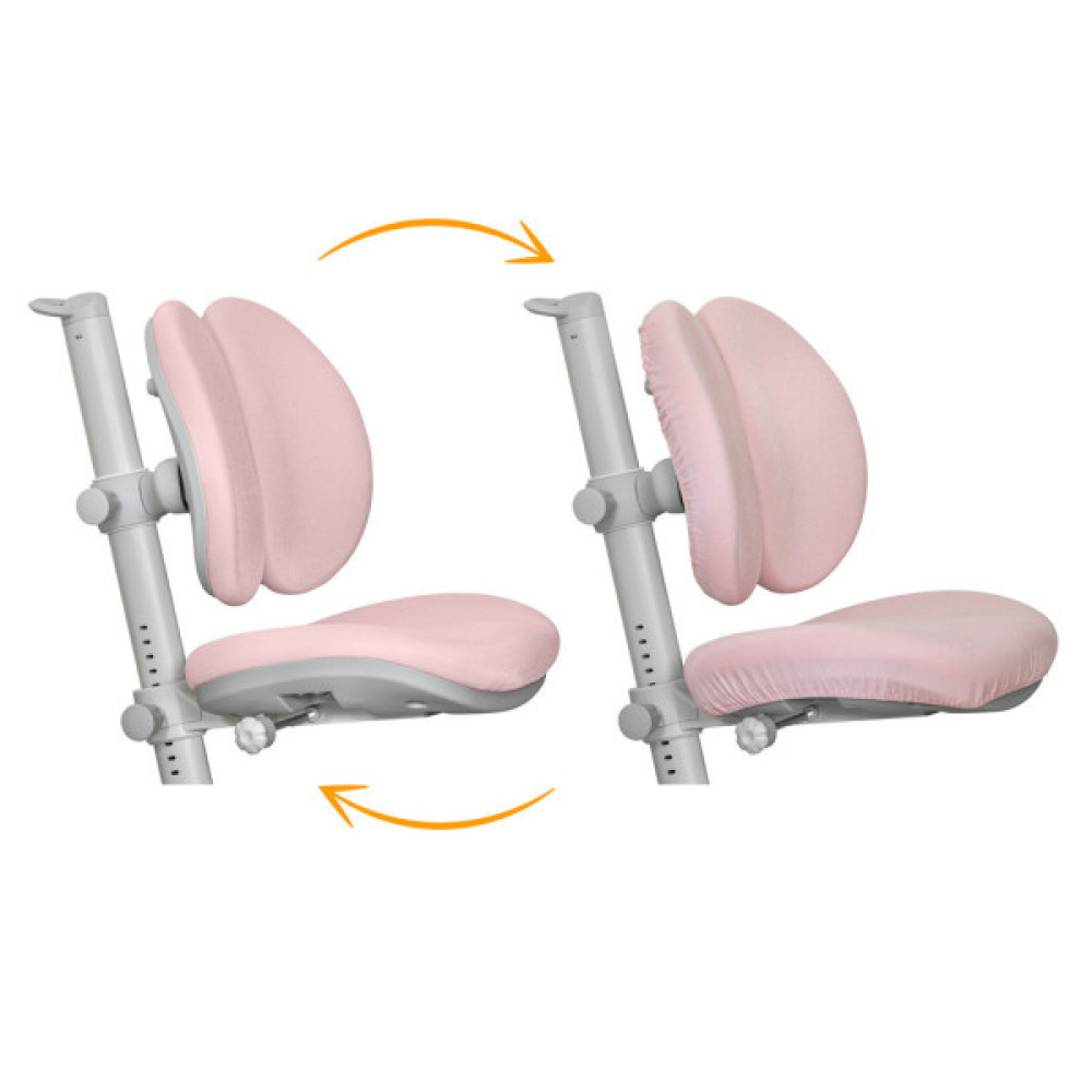Дитяче крісло Mealux Ortoback Duo Pink (Y-510 KP)