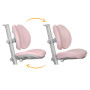 Дитяче крісло Mealux Ortoback Duo Pink (Y-510 KP)