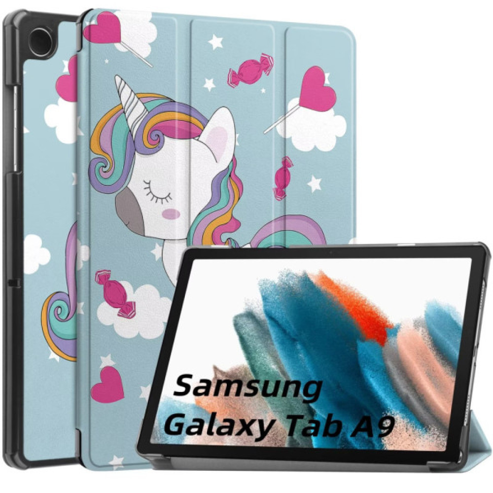 Чохол до планшета BeCover Smart Case Samsung Tab A9 SM-X115 8.7" Unicorn (709921) Чохол до планшета BeCover Smart Case Samsung Tab A9 SM-X115 8.7" Unicorn (709921)