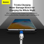 Дата кабель USB 3.1 AM to USB-C 2.0m 6.0A 66W Cafule Series Metal White Baseus (CAKF000202) Дата кабель USB 3.1 AM to USB-C 2.0m 6.0A 66W Cafule Series Metal White Baseus (CAKF000202)