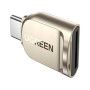 Зчитувач флеш-карт UGREEN USB-C to TF 3.0 CM331 Light Golden (80124)