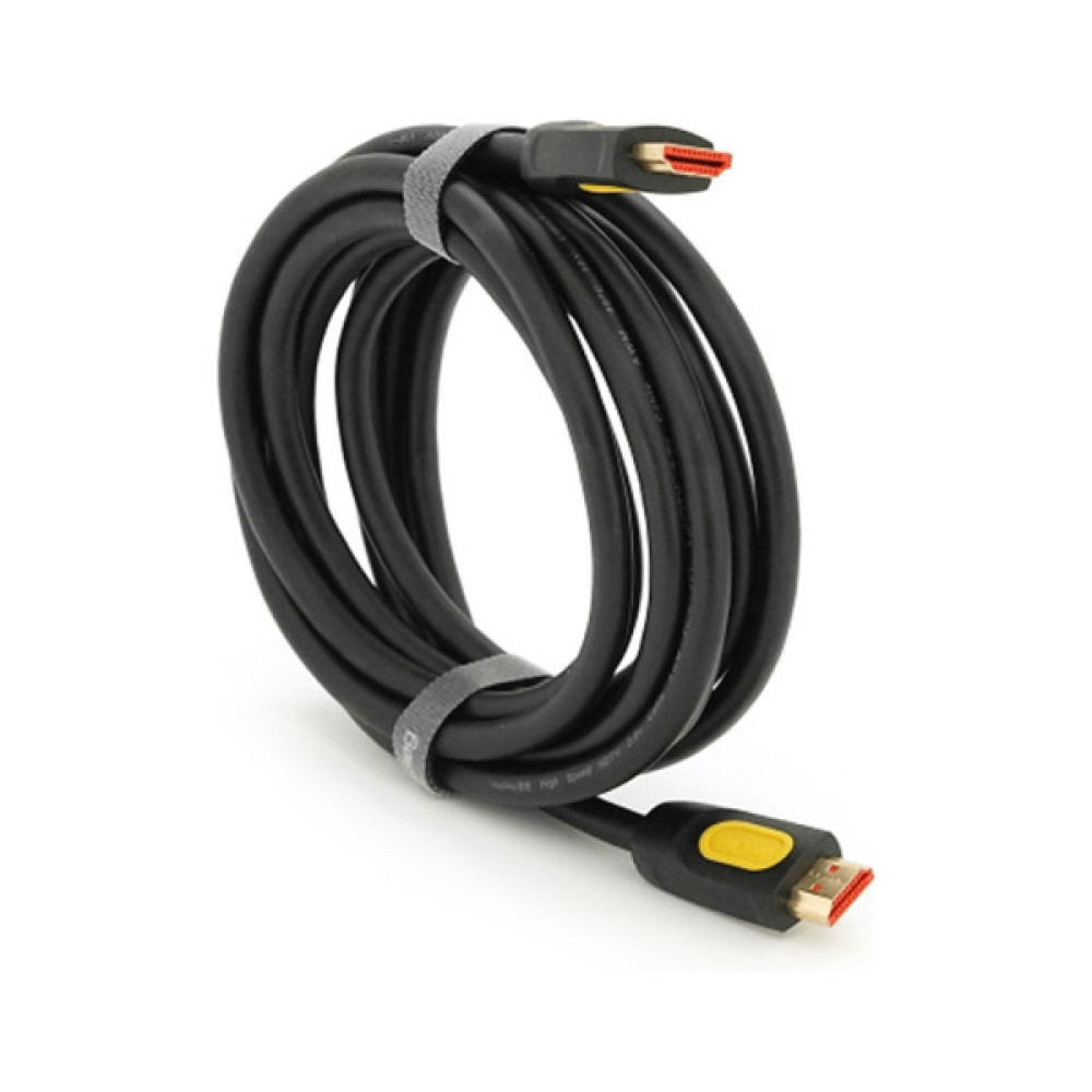 Кабель мультимедійний HDMI M to HDMI M 3.0m V2.0 4K black V-LINK (YT-HDMI(M)/(M)V2.0-3.0m-B/43226)