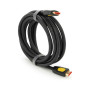 Кабель мультимедійний HDMI M to HDMI M 3.0m V2.0 4K black V-LINK (YT-HDMI(M)/(M)V2.0-3.0m-B/43226)