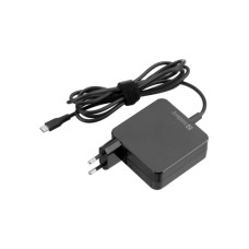 Зарядний пристрій Sandberg USB-C 65W GaN built-in cable USB-C 2.0m black (135-79)