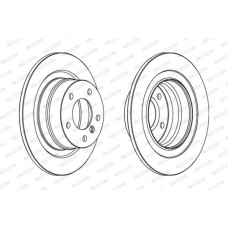 Гальмівний диск FERODO DDF1230C