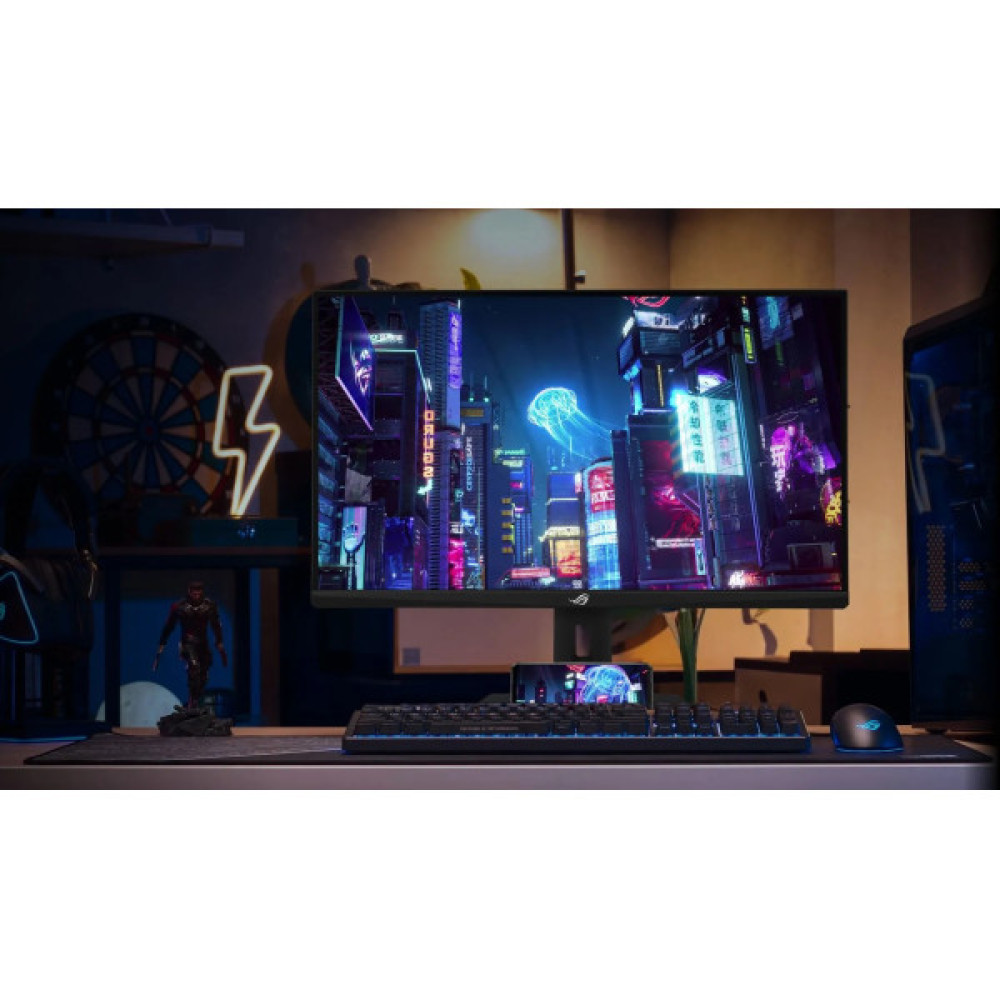 Монітор Asus 27" ROG Strix XG27UCG HDMI, DP, USB-C, Audio, IPS, 3840x2160, 160Hz, 1ms, sRGB 130%, AdaptiveSync, Pivot, HDR400